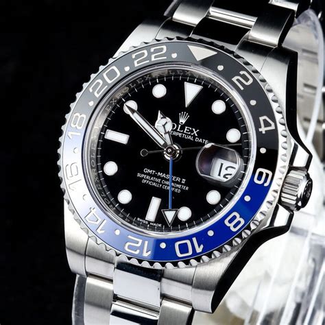 rolex gmt 2 blue black for sale|rolex gmt master blue black.